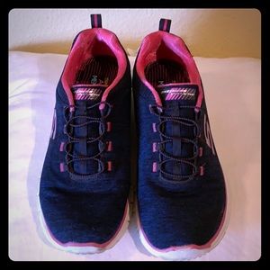 Navy-Dark Pink Sport Active Skechers